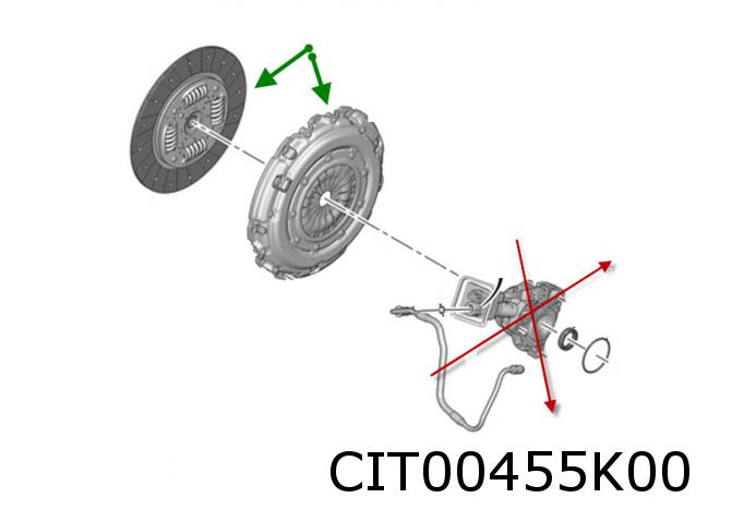 Kupplung (Getriebe MC) C4-Picasso EW10A