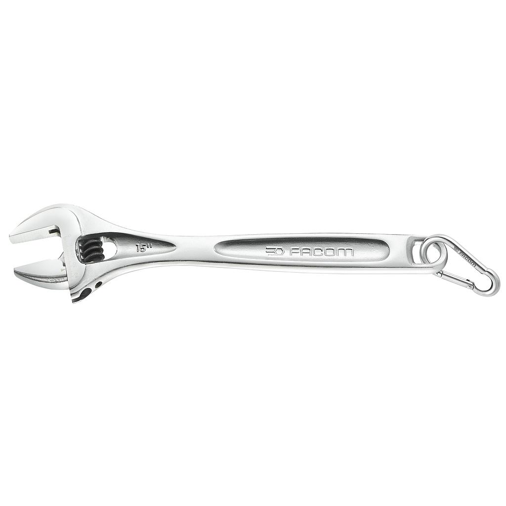 FACOM Cle A Molette Chromee 10'