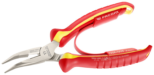 FACOM Pince Demi-Ronde 1000V 16Cm