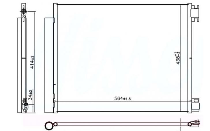 Kondensator Megane IV / Scenic IV
