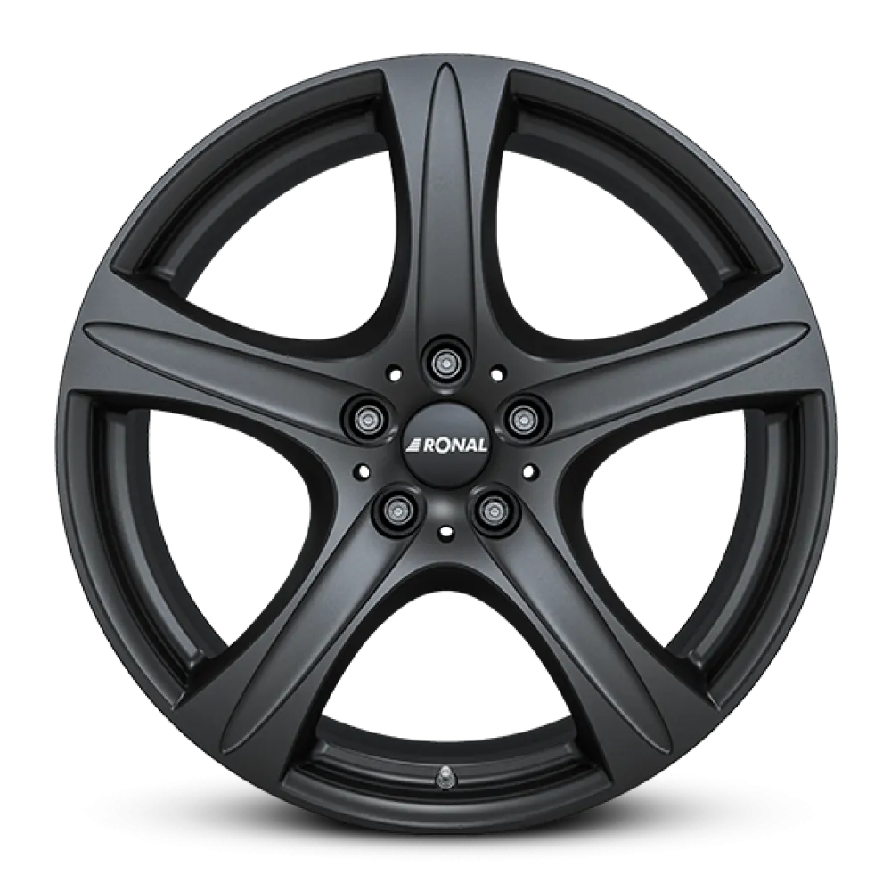 RONAL R55 SUV MATT BLACK 9.0x19 ET50 5x120 65.1