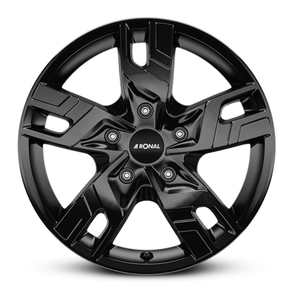 RONAL R64 JET BLACK 6.5x16 ET60 5x118 71.2