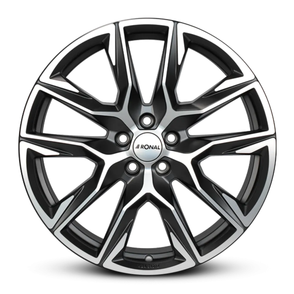 RONAL R71 ORBIT GREY-MATT-FRONT CUT 8.5x20 ET41 5x130 84.1