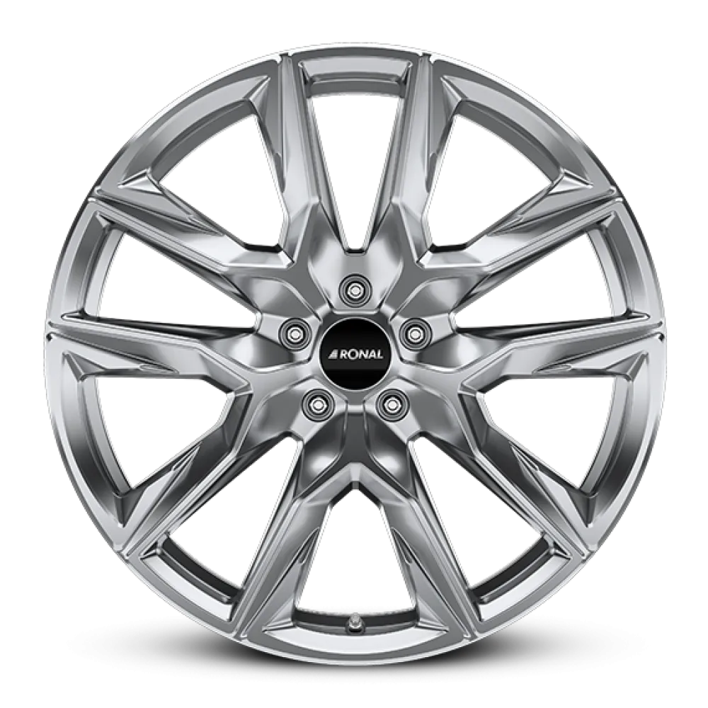 RONAL R71 PLATINUM SILVER 8.5x20 ET40 5x114.3 82.0