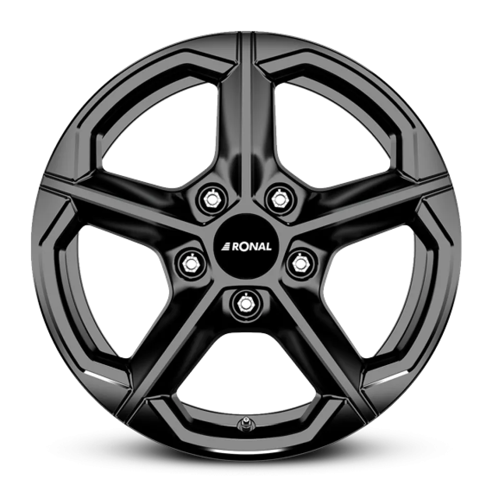 RONAL CA1 JET BLACK 6.0x16 ET68 5x118 71.1