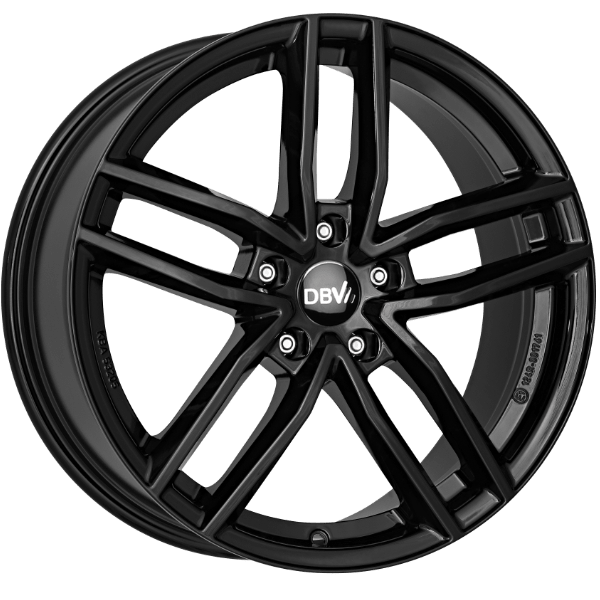 DBV Andorra TR black 7.0x17 ET48 5x108 70.1