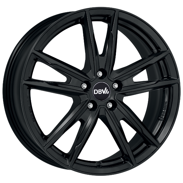 DBV Florida KF black black 6.5x16 ET48 5x112 57.1