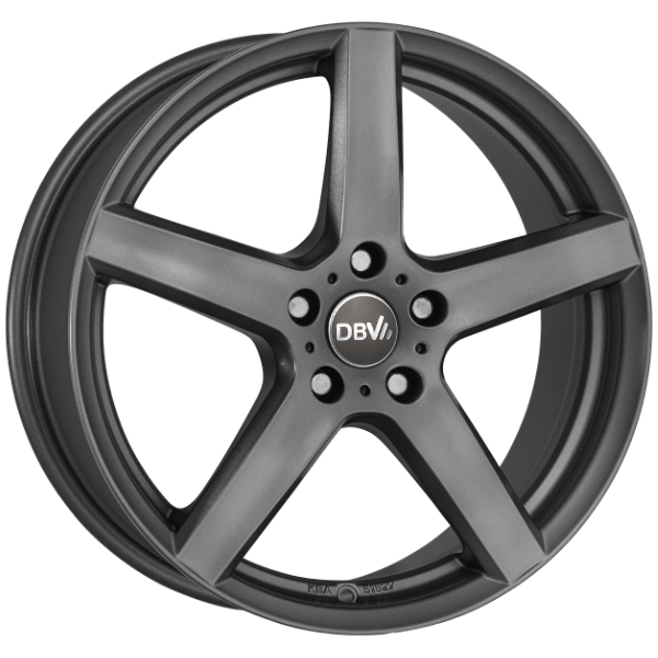 DBV Navigio TY graphite matt 6.5x16 ET38 5x100 57.1
