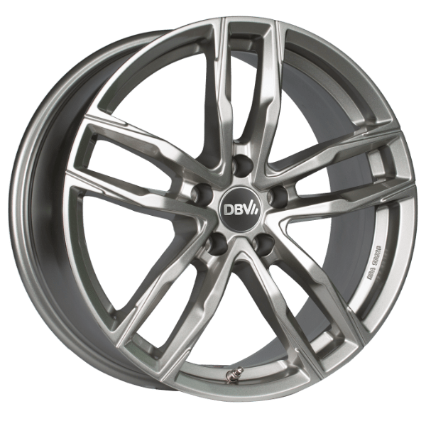 DBV Vienna II hyper silber 8.0x18 ET30 5x112 70.1