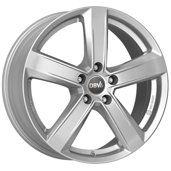 DBV Samoa TU silver 7.5x18 ET38 5x114.3 71.6
