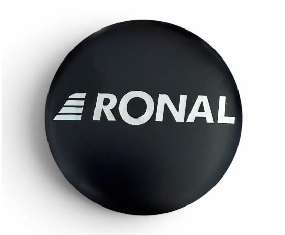 Nabendeckel Ronal schwarz matt