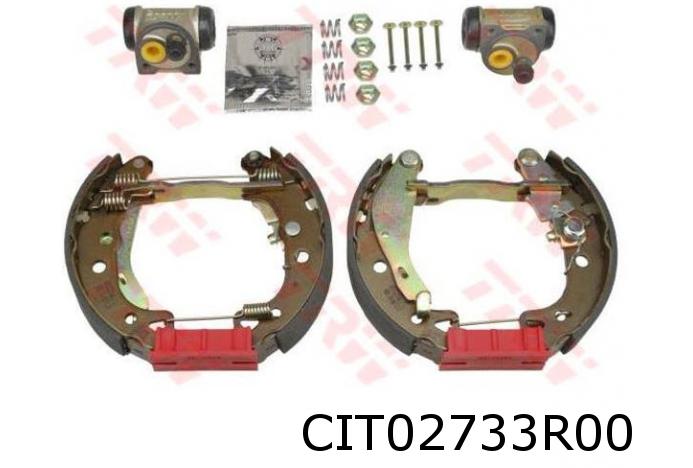 Bremsbacken-Kit Saxo/106 Bendix 3-Loch