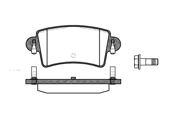 Plaquettes de frein Master II tous sans 3.0 dCi