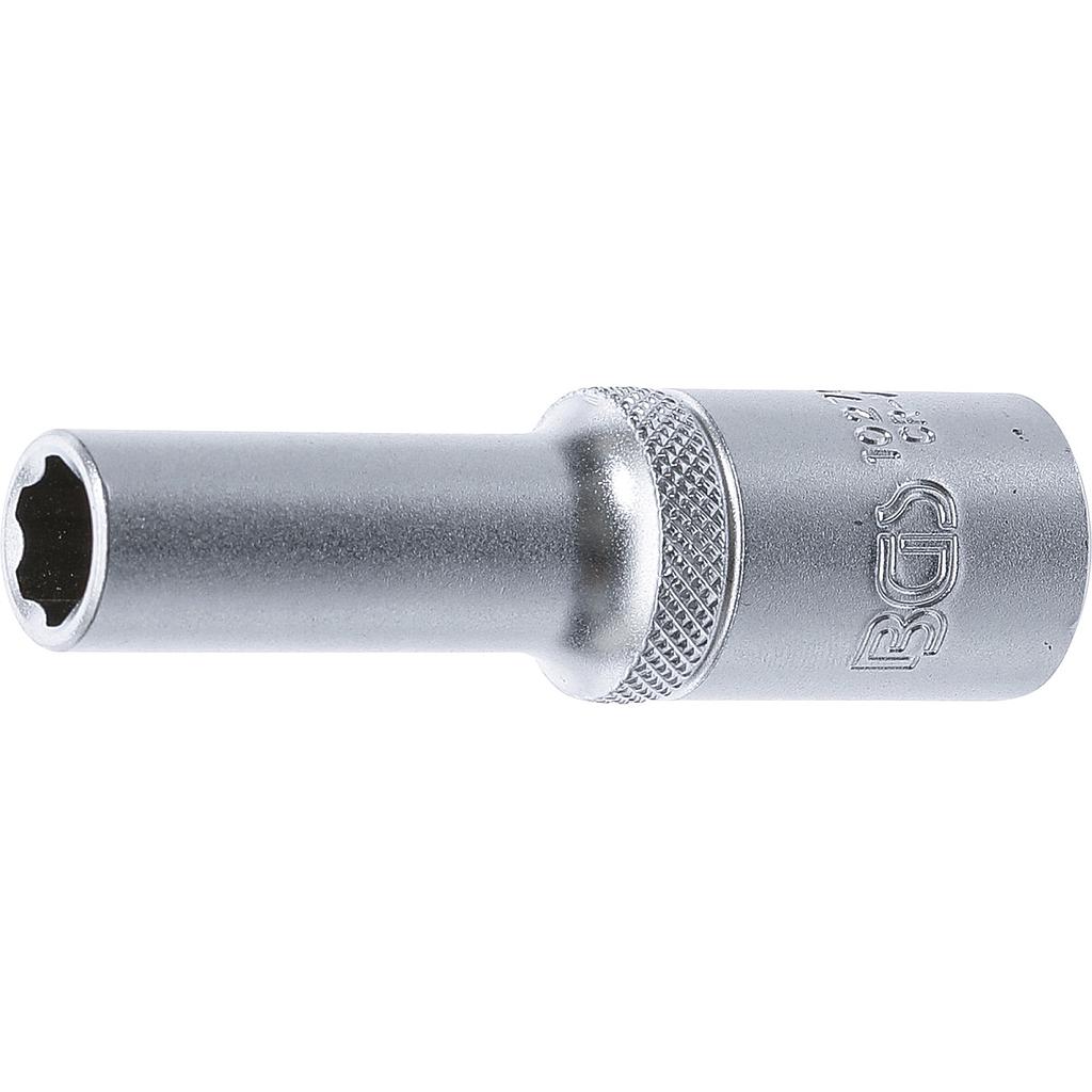 Steckschlüssel-Einsatz Super Lock, tief | Antrieb Innenvierkant 12,5 mm (1/2") | SW 10 mm