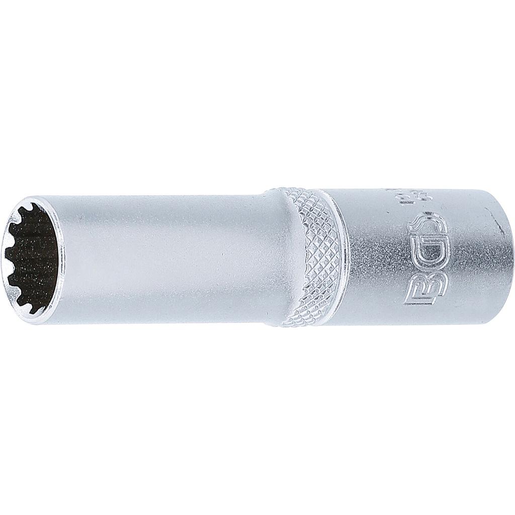 Steckschlüssel-Einsatz Gear Lock, tief | Antrieb Innenvierkant 10 mm (3/8&quot;) | SW 11 mm