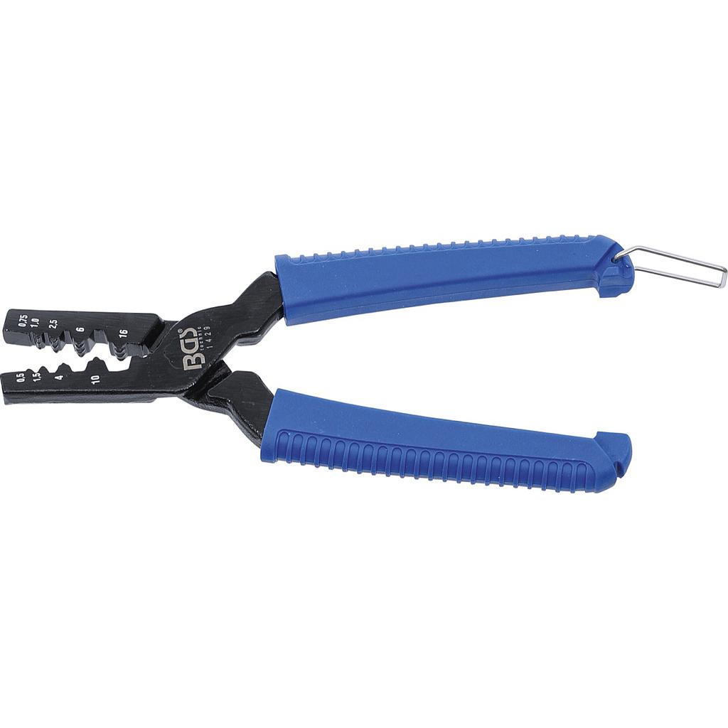 Kabelschuh-Presszange | für Aderendhülsen bis 16,0 mm²