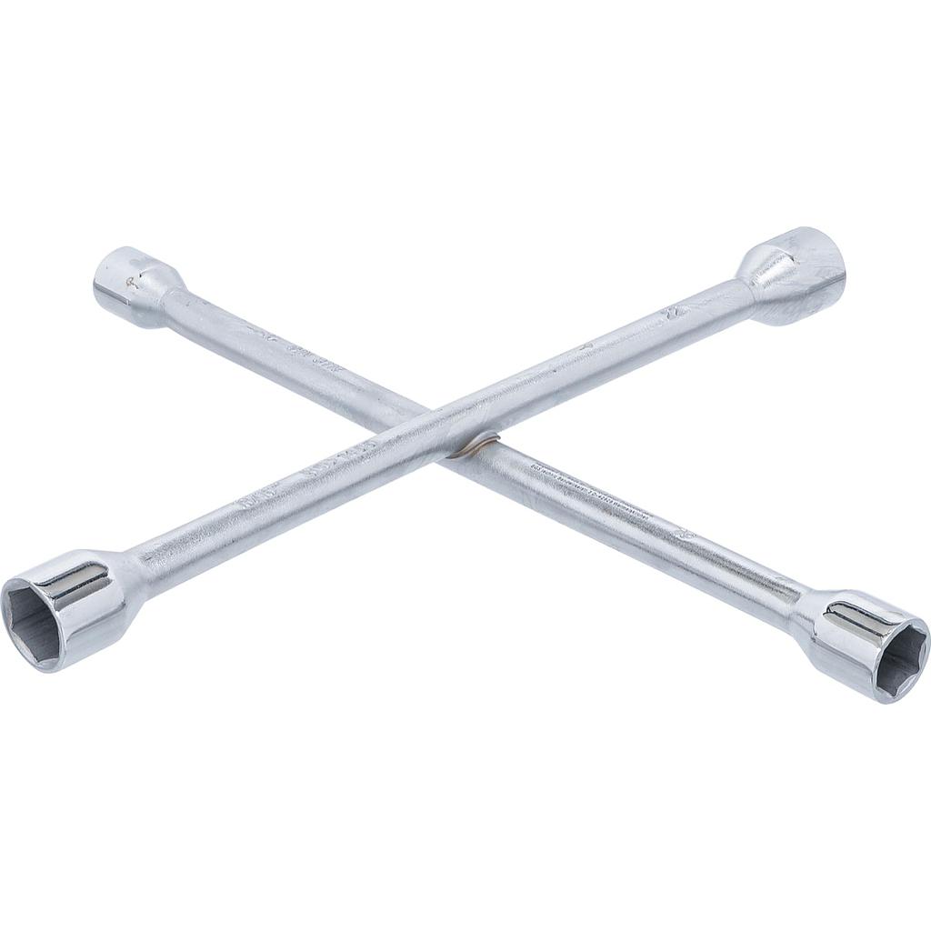 Rad-Kreuzschlüssel | für Pkw | SW 17mm x 19 mm x 22 mm x 13/16&quot;