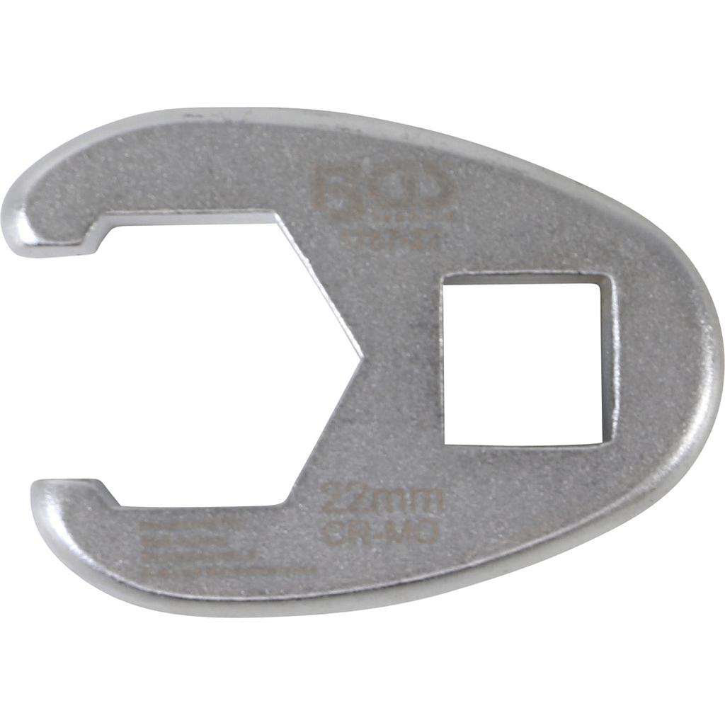 Hahnenfußschlüssel | Antrieb Innenvierkant 12,5 mm (1/2&quot;) | SW 22 mm