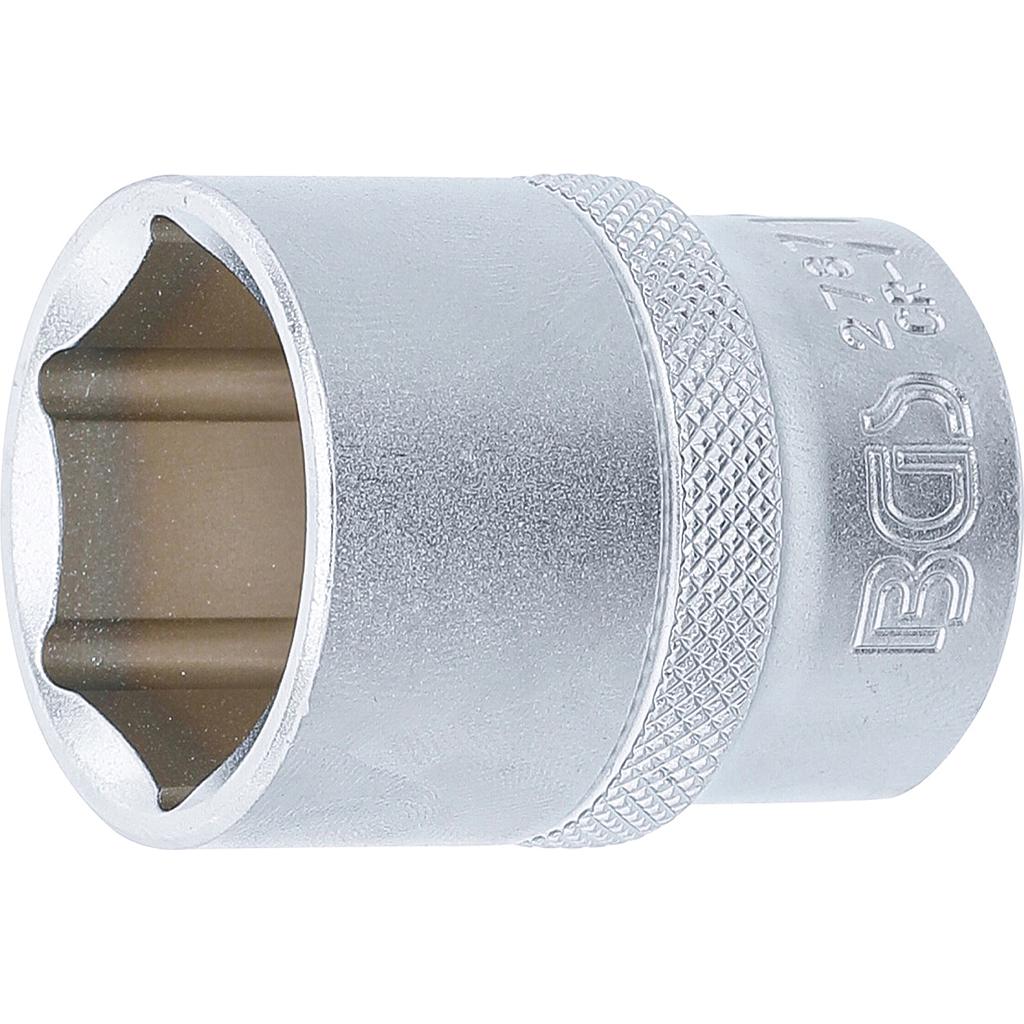 Steckschlüssel-Einsatz Sechskant | Antrieb Innenvierkant 12,5 mm (1/2&quot;) | SW 1&quot;