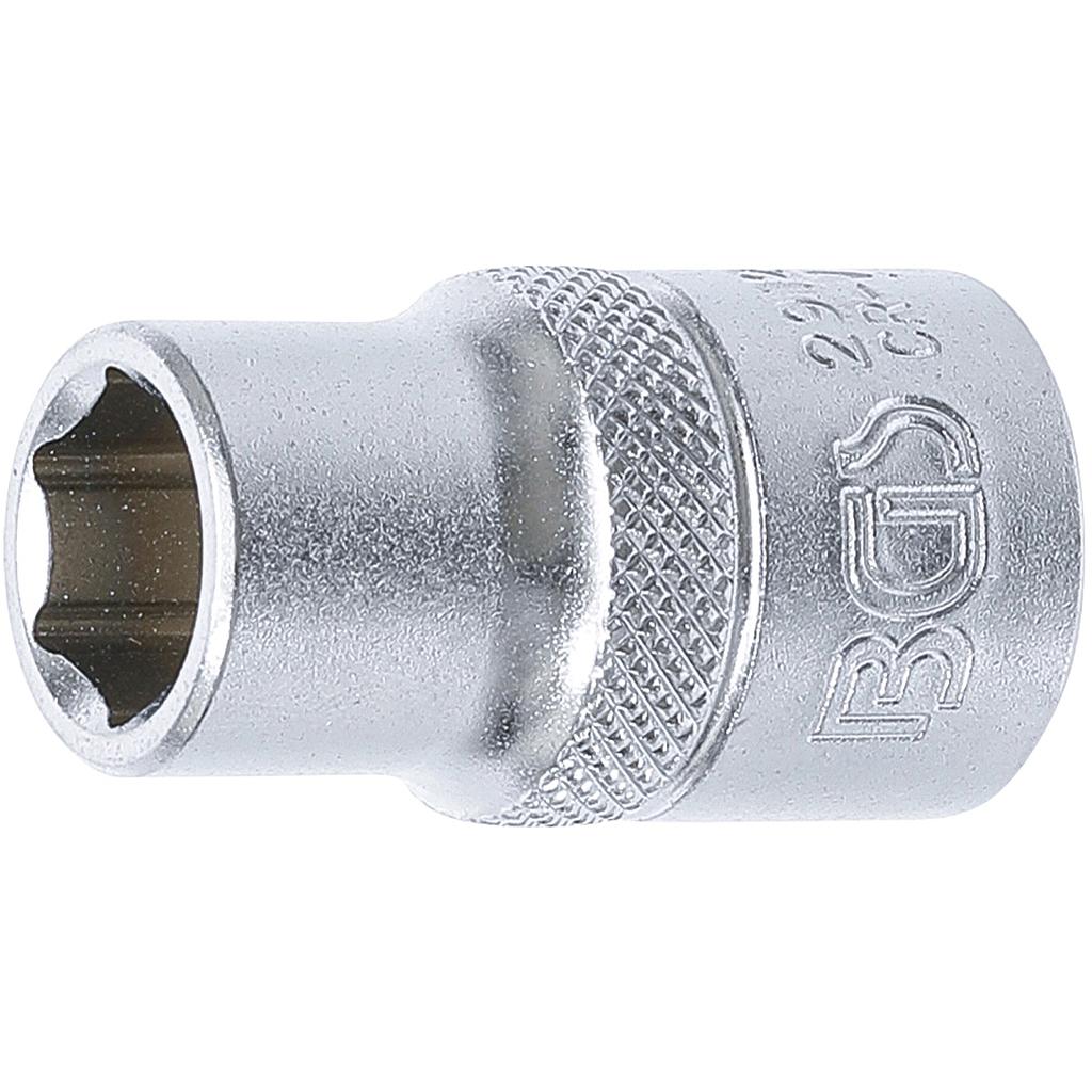 Steckschlüssel-Einsatz Sechskant | Antrieb Innenvierkant 12,5 mm (1/2&quot;) | SW 12 mm
