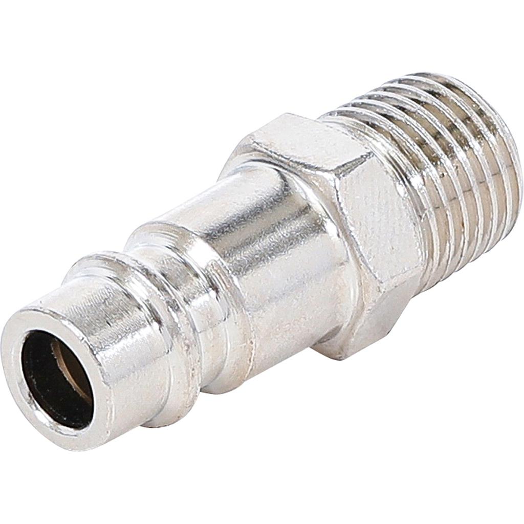 Druckluft-Stecknippel | 6,3 mm (1/4&quot;) Außengewinde