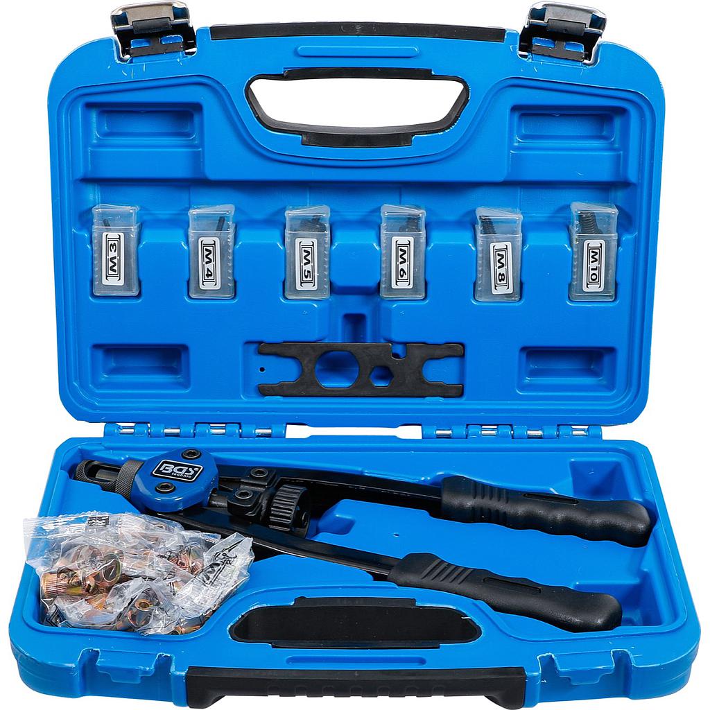 Nietmutternzangen-Satz | M3 - M10 | 68-tlg.