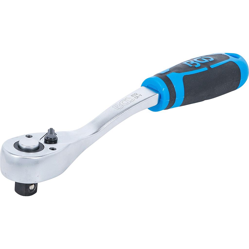 Umschaltknarre | feinverzahnt | Abtrieb Aussenvierkant 12,5 mm (1/2")