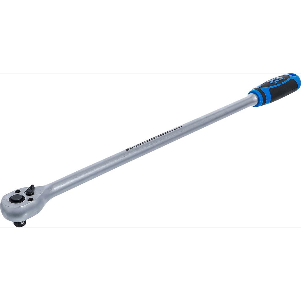 Umschaltknarre | extra lang | Abtrieb Aussenvierkant 10 mm (3/8") | 455 mm