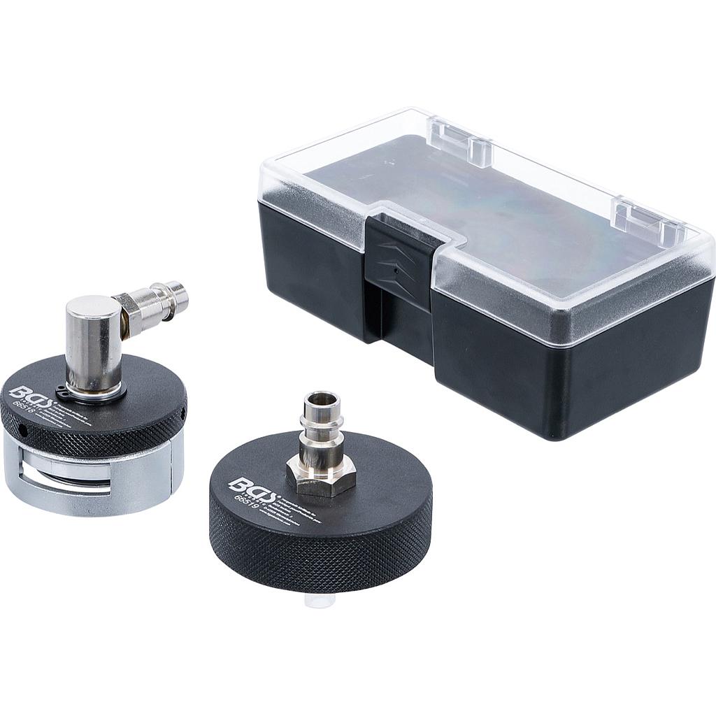 Adapter-Satz für Druckluft-Bremsenentlüfter | für Tesla Modelle 3, Y, S, X | 2-tlg.