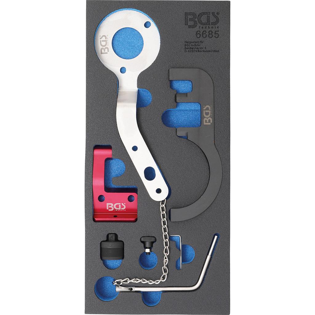 Werkstattwageneinlage 1/3: Motor-Einstellwerkzeug-Satz | für BMW, MINI 1.5, 2.0 Diesel