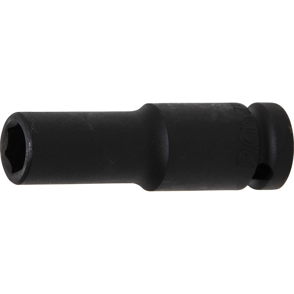 Kraft-Steckschlüssel-Einsatz Sechskant, tief | Antrieb Innenvierkant 12,5 mm (1/2&quot;) | SW 12 mm