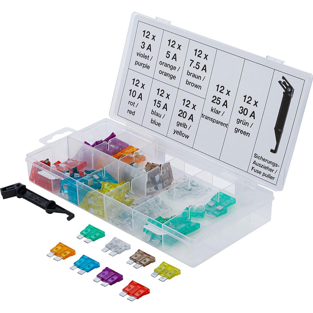 Pkw-Sicherungs-Sortiment | 97-tlg.