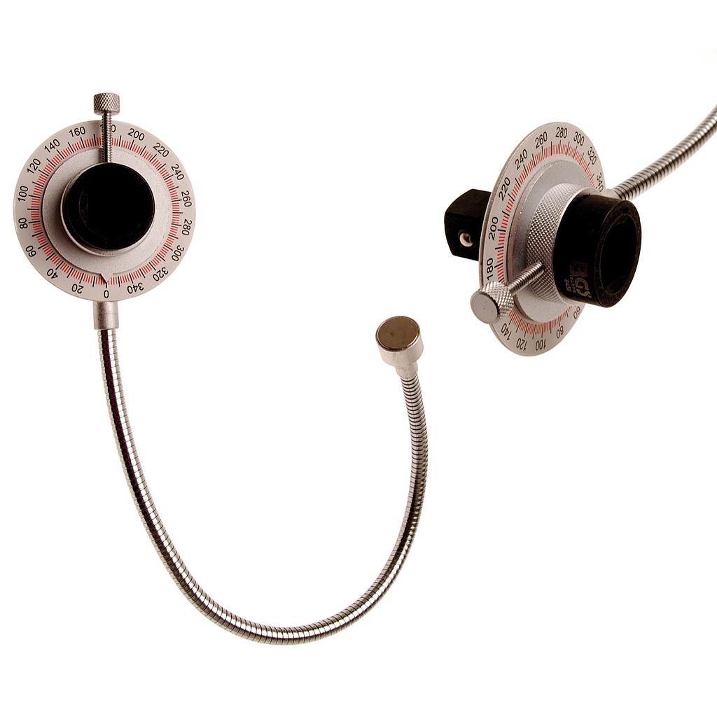 Drehwinkel-Messgerät mit Magnetarm | Antrieb Innenvierkant 20 mm (3/4&quot;)