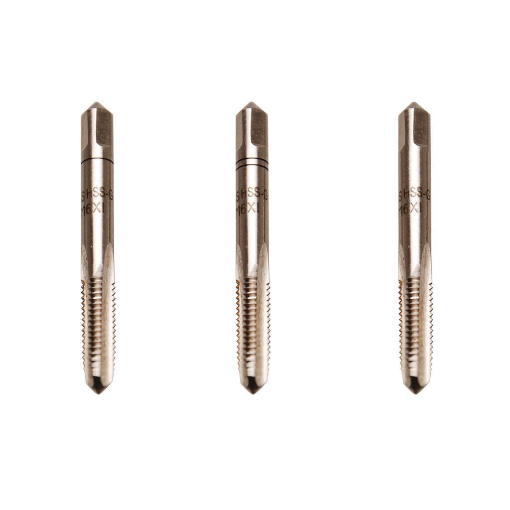 Gewindebohrer-Satz | Vor-, Mittel- und Fertigschneider | HSS-G | M6 x 1,0 mm | 3-tlg.