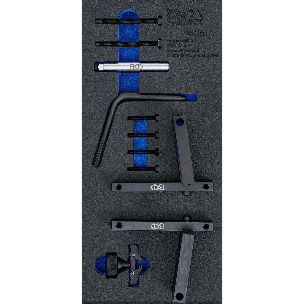 Werkstattwageneinlage 1/3: Motor-Einstellwerkzeug-Satz | für BMW S65