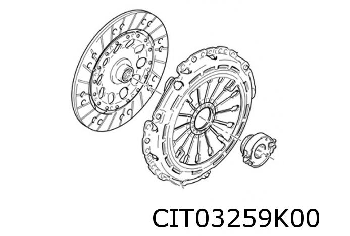 Kupplungs-Set C5/C8 2,2 HDi