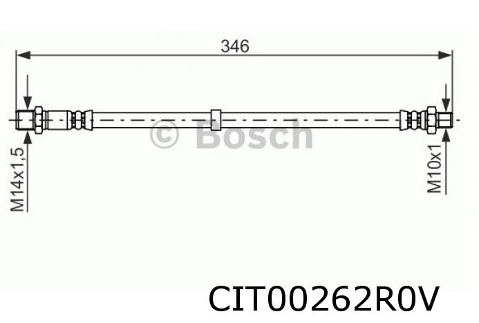 Bremsschlauch CX vorne
