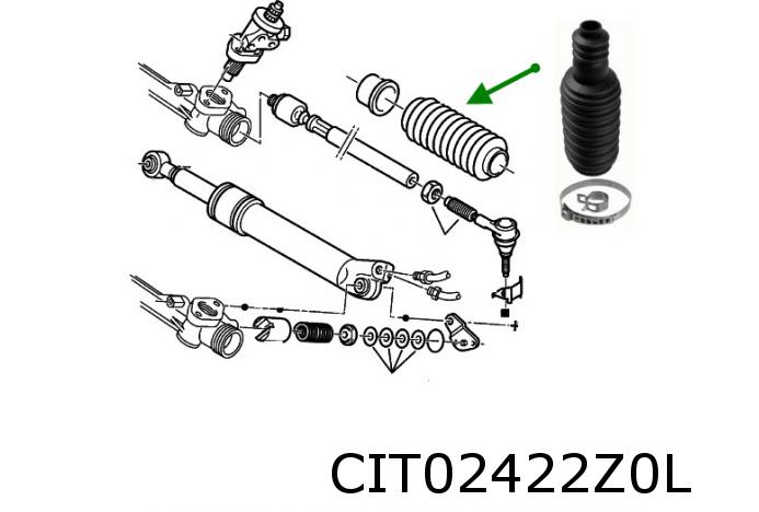 Lenkungsmanschette Xantia/XM