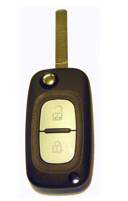 Sleutelhuis Renault - 2 knops