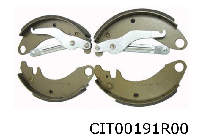 2CV -82 brake shoes front small