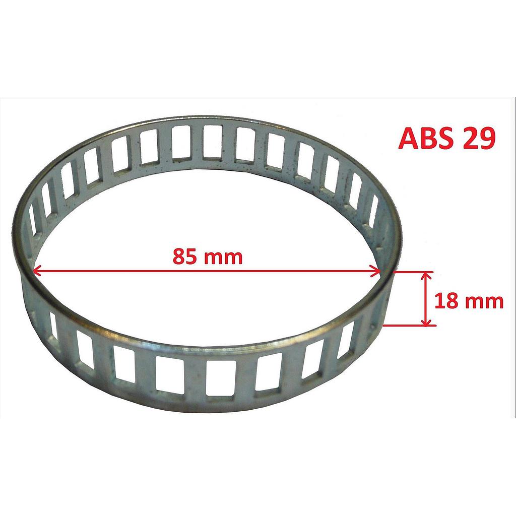 ABS-Ring 29 I:85mm A:90 mm H:18 mm