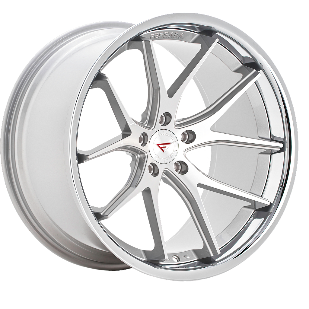 FERRADA FR2 Machine Silver / Chrome Lip 10.5x20 66.6 60° Kegel