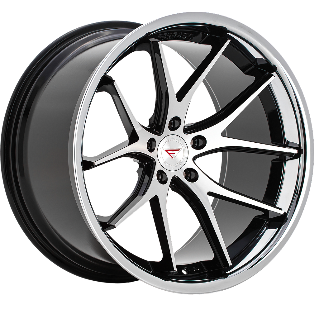 FERRADA FR2 Machine Black / Chrome Lip 11x22 66.6 60° Kegel